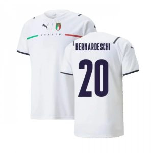 Billige Fotballdrakter Italia Bernardeschi 20 Bortedrakt 2021 2022 – Kortermet