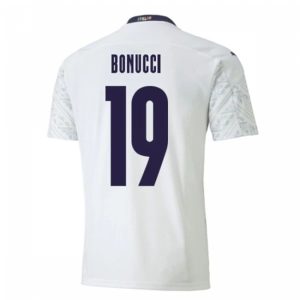 Billige Fotballdrakter Italia Bonucci 19 Bortedrakt 2021 – Kortermet
