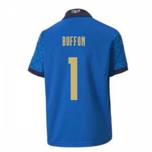 Billige Fotballdrakter Italia Buffon 1 Hjemmedrakt 2021 – Kortermet