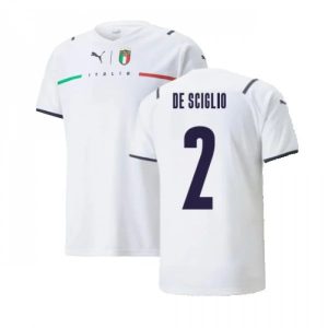 Billige Fotballdrakter Italia De Sciglio 2 Bortedrakt 2021 2022 – Kortermet