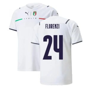 Billige Fotballdrakter Italia Florenzi 24 Bortedrakt 2021 2022 – Kortermet