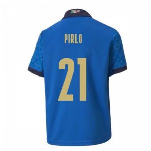 Billige Fotballdrakter Italia Pirlo 21 Hjemmedrakt 2021 – Kortermet
