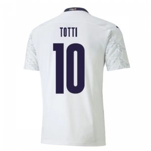 Billige Fotballdrakter Italia Totti 10 Bortedrakt 2021 – Kortermet