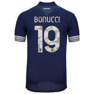 Fotballdrakter Juventus Bonucci 19 Bortedrakt 2020-2021