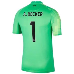 Liverpool A Becker Goalkeeper Home Jersey