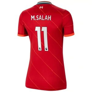 Fotballdrakter Liverpool M.Salah 11 Hjemmedrakt Dame 2021-2022
