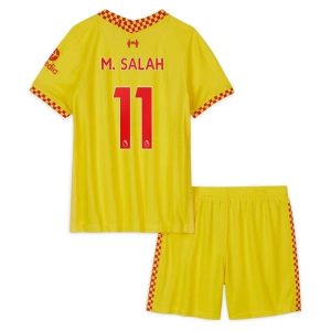 Fotballdrakter Liverpool M.Salah 11 Tredjedrakt Barn 2021-2022
