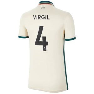 Liverpool Virgil 4 Bortedrakt Dame 2021-2022 – Fotballdrakter