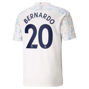 Fotballdrakter Manchester City Bernardo 20 Tredjedrakt 2020-2021