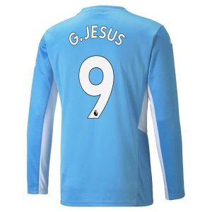 Manchester City G Jesus Home Jersey Long Seeve