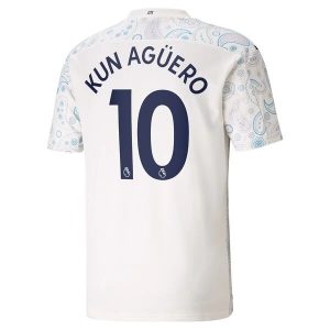 Fotballdrakter Manchester City Kun Agüero 10 Tredjedrakt 2020-2021