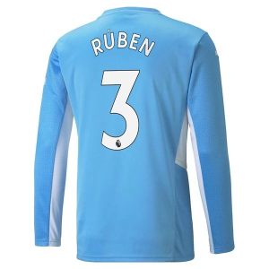 Manchester City Ruben Home Jersey Long Seeve