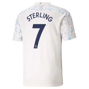 Fotballdrakter Manchester City Sterling 7 Tredjedrakt 2020-2021