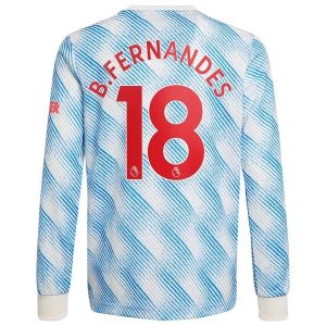 Manchester United B Fernandes Away Jersey Long Seeve