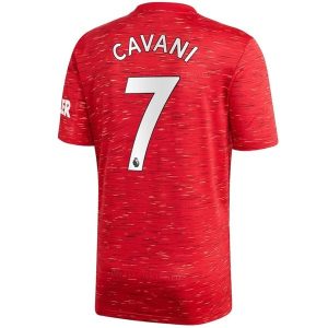 Fotballdrakter Manchester United Cavani 7 Hjemmedrakt 2020-2021