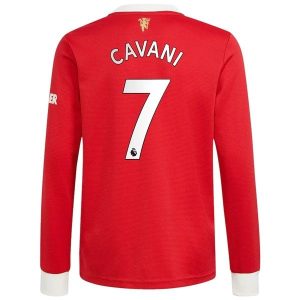 Manchester United Cavani Home Jersey Long Seeve
