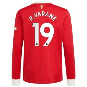 Manchester United R Varane Home Jersey Long Seeve