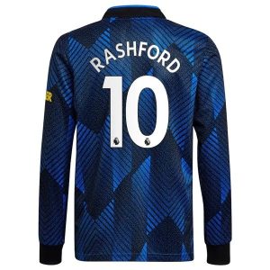 Manchester United Rashford Third Jersey Long Seeve