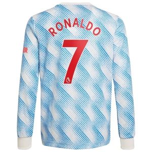 Manchester United Ronaldo Away Jersey Long Seeve