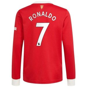 Manchester United Ronaldo Home Jersey Long Seeve