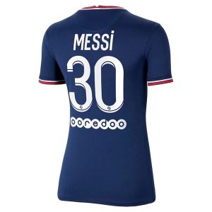 Fotballdrakter Paris Saint Germain PSG Messi 30 Hjemmedrakt Dame 2021-2022