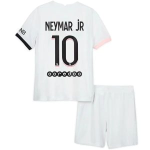 Fotballdrakter Paris Saint Germain PSG Neymar Jr 10 Barn Bortedrakt 2021-2022