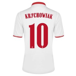 Billige Fotballdrakter Polen Krychowiak 10 Hjemmedrakt 2021 – Kortermet