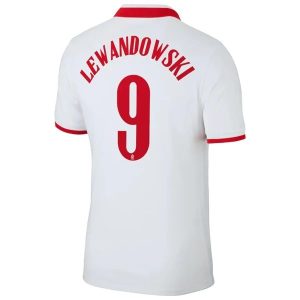 Fotballdrakter Polen Lewandowski 9 Hjemmedrakt 2020-2021