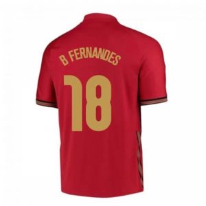 Billige Fotballdrakter Portugal B.Fernandes 18 Hjemmedrakt 2021 – Kortermet