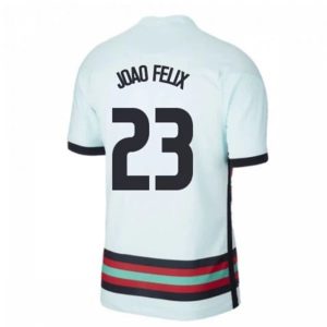 Billige Fotballdrakter Portugal João Félix 23 Bortedrakt 2021 – Kortermet