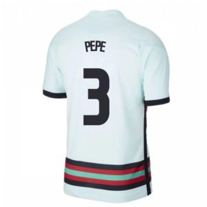 Billige Fotballdrakter Portugal Pepe 3 Bortedrakt 2021 – Kortermet