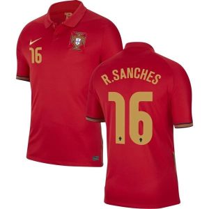 Billige Fotballdrakter Portugal R.Sanches 16 Hjemmedrakt 2021 – Kortermet