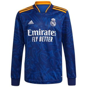 Real Madrid Away Jersey Long Seeve