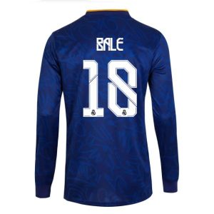 Real Madrid Bale Away Jersey Long Seeve
