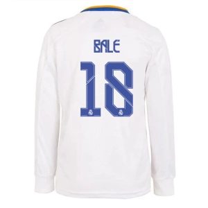 Real Madrid Bale Home Jersey Long Seeve
