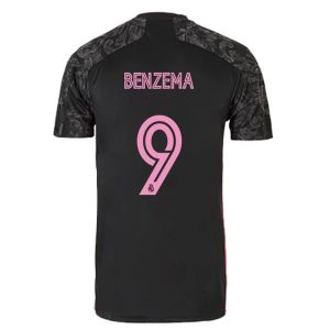 Fotballdrakter Real Madrid Benzema 9 Tredjedrakt 2020-2021