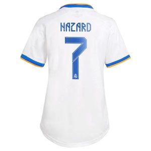 Fotballdrakter Real Madrid Hazard 7 Hjemmedrakt Dame 2021-2022