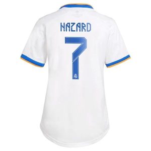 Real Madrid Hazard 7 Hjemmedrakt Dame 2021-2022 – Fotballdrakter