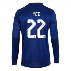 Real Madrid Isco Away Jersey Long Seeve