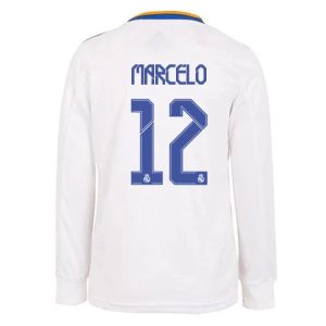 Real Madrid Marcelo Home Jersey Long Seeve