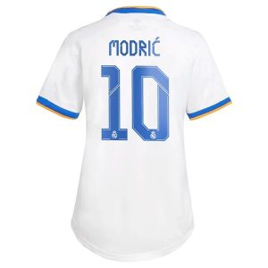 Fotballdrakter Real Madrid Modrić 10 Hjemmedrakt Dame 2021-2022
