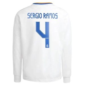 Real Madrid Sergio Ramos Home Jersey Long Seeve