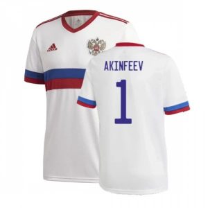 Billige Fotballdrakter Russland Akinfeev 1 Bortedrakt 2021 – Kortermet