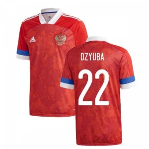 Billige Fotballdrakter Russland Dzyuba 22 Hjemmedrakt 2021 – Kortermet