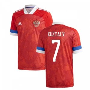 Billige Fotballdrakter Russland Kuzyaev 7 Hjemmedrakt 2021 – Kortermet