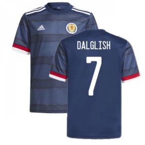 Billige Fotballdrakter Skottland Dalglish 7 Hjemmedrakt 2021 – Kortermet