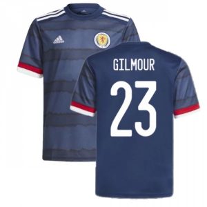 Billige Fotballdrakter Skottland Gilmour 23 Hjemmedrakt 2021 – Kortermet