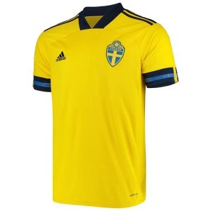 Billige Fotballdrakter Sverige Hjemmedrakt 2021 – Kortermet
