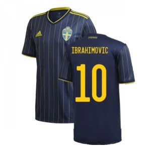 Fotballdrakter Sverige Ibrahimović 10 Bortedrakt 2020-2021