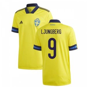 Billige Fotballdrakter Sverige Ljungberg 9 Hjemmedrakt 2021 – Kortermet